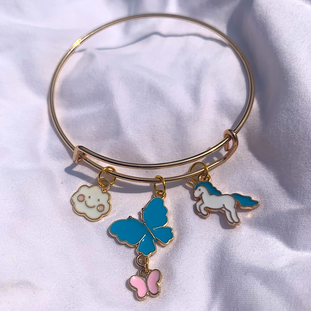 Brand New! Handmade! Adjustable Charm Bracelet - Picture 1 of 7